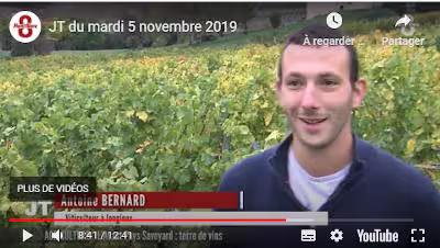 Interview på TV8 MontBlanc, november 2019