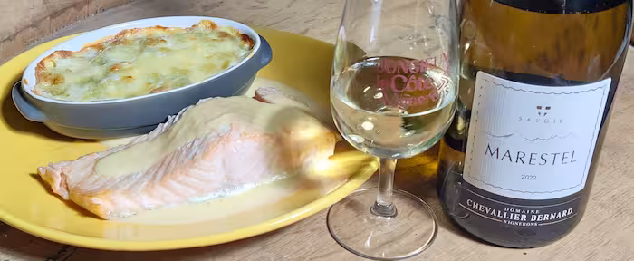 Oplev vores Roussette de Savoie Marestel sammen med denne fiskeopskrift, der virkelig fremhæver smagen.